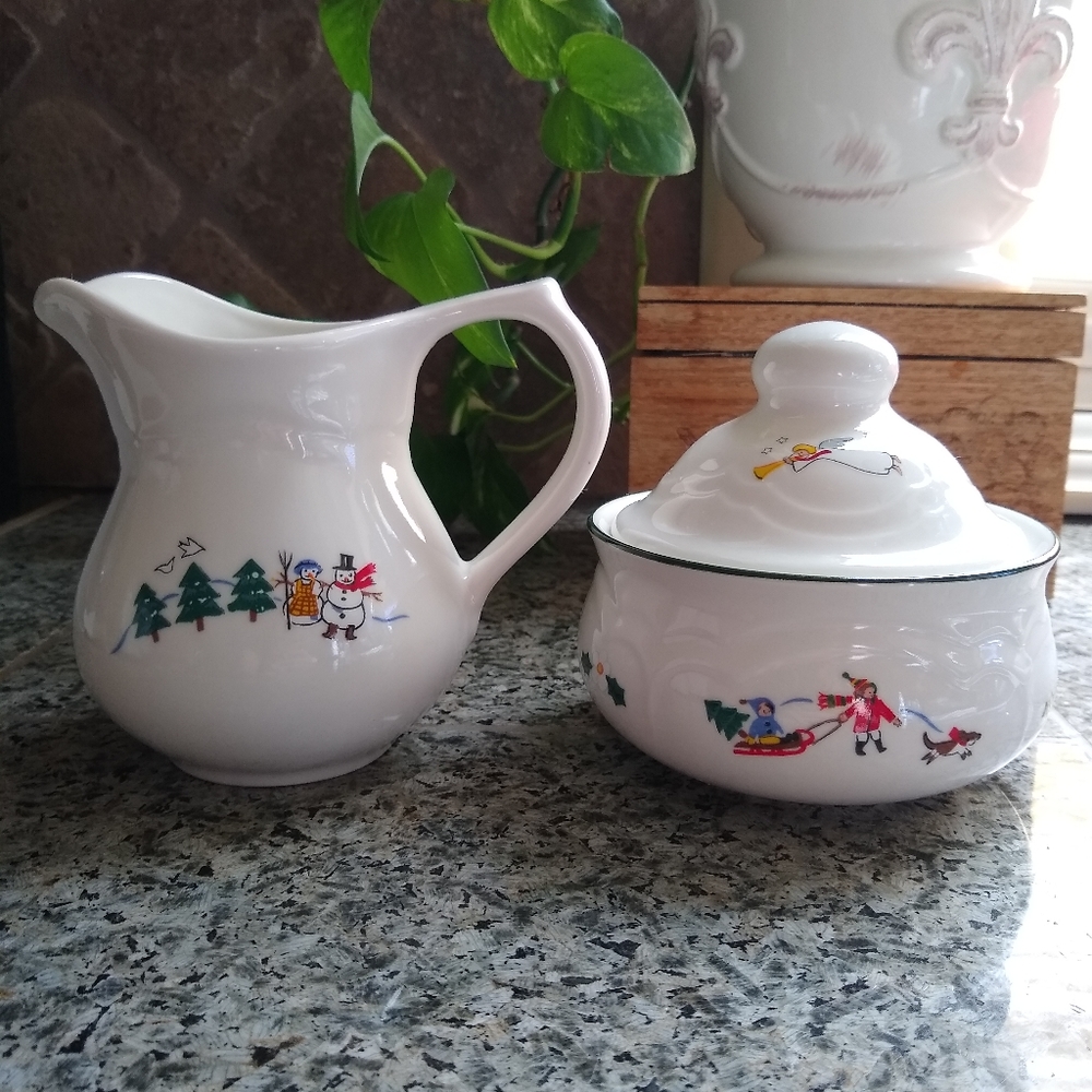 Pflatzgraff Cream & Sugar Bowl